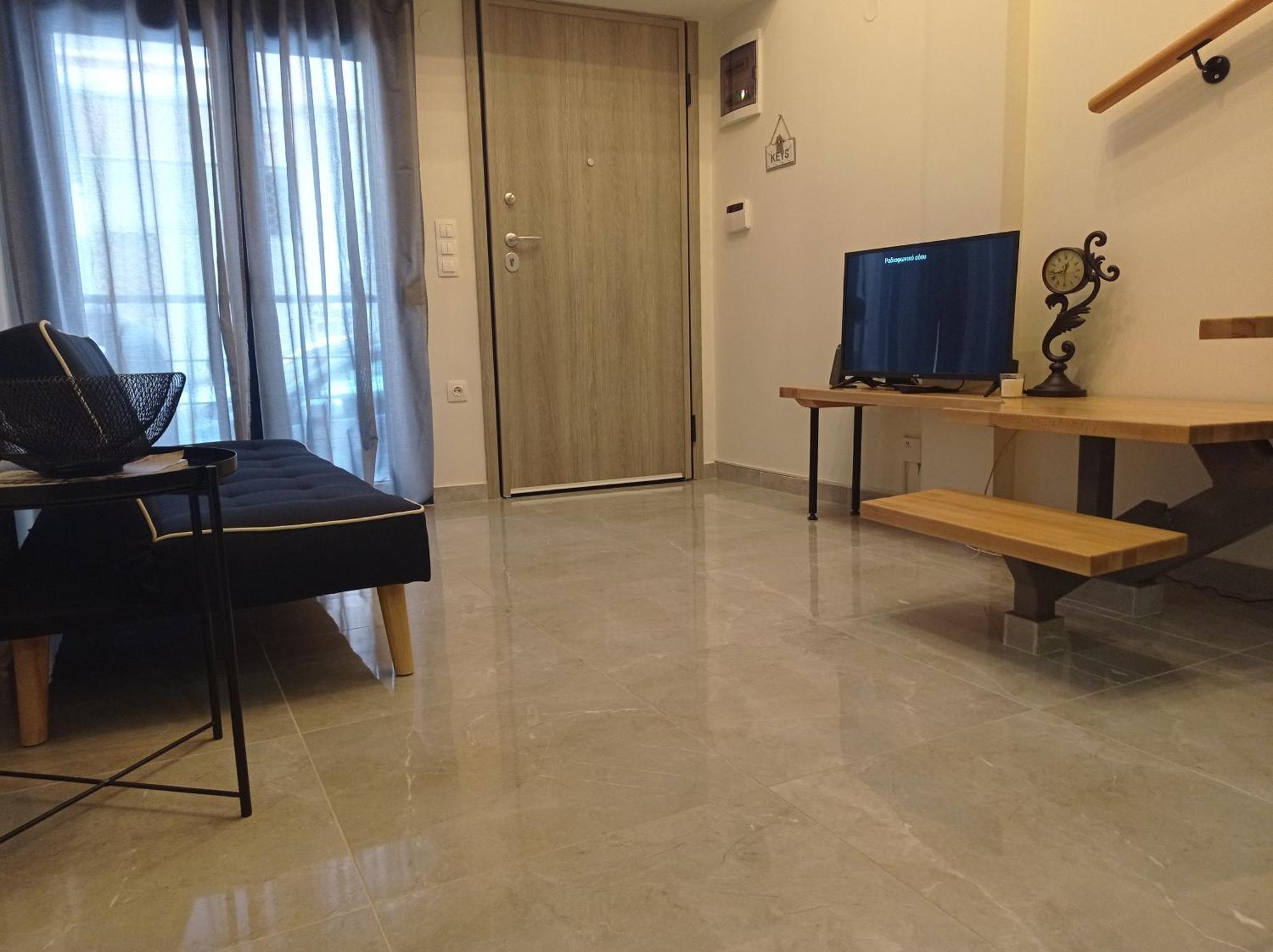 Minimal Two-Floor Apartment Thessaloniki Buitenkant foto