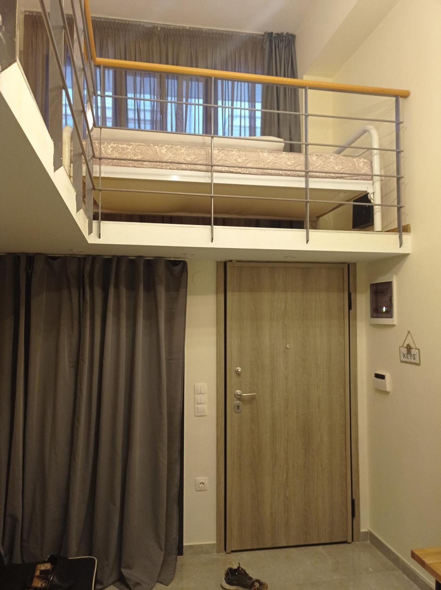 Minimal Two-Floor Apartment Thessaloniki Buitenkant foto